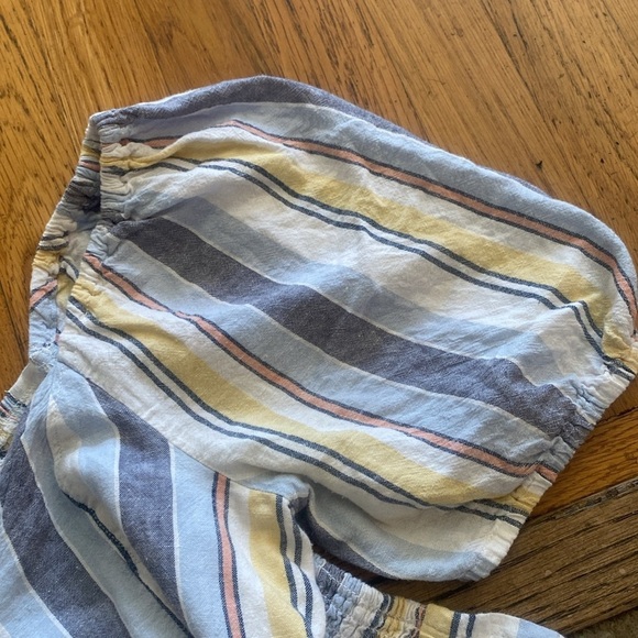 Abercrombie & Fitch Striped Puff Sleeve Button Down Size XS - Picture 12 of 12